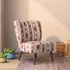 Grace Accent Chair in Sunset Ikat Stripes Colour