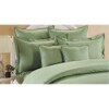 Marwan Pista Green Absract 210 TC Cotton Double Size Bedsheet with 2 Pillow Covers