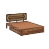 Seaside Escape Solid Wood Queen Size Drawer Storage Bed