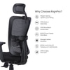 Align Pro Ergonomic High Back Office Chair in Black Colour