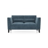 Lewis 2 Seater Fabric Sofa In Ocean Weave Colour