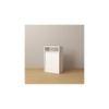 Emi Engineered Wood Bedside Table in White Finish