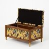 Harper Solid Wood Bench in Provincial Teak Finish