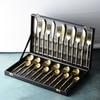 Aurora Luxe 24-Piece Stainless Steel Cutlery Set