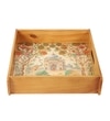 Taj Garden View Wooden Tray- Large