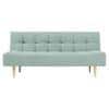 Ofra 3 Seater Sofa Cum Bed In Baby Blue Color