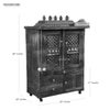 D'Dass Honey Finish Solid Sheesham Wooden Temple For Pooja