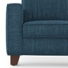 Apollo Neo 1 Seater Fabric Sofa In Indigo Blue Colour