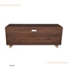 Enigneed Wood 55 Inch TV Unit in Columbian Walnut Finish