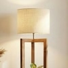 Triad Beige Jute Floor Lamp with Beige Jute Base