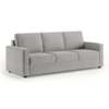 Apollo 3 Seater Fabric Sofa in Vapour Grey Colour