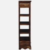 Sheesham Solid Wood  Bookshelf in Provincial Teak Finish