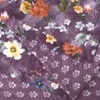 Tara Purple Floral Cotton Comforter Double Bed Reversible 350 Gsm Size 240 X 220 Cms