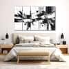 The Castle Decor Abstract Art Wall Painting Wooden Framed Digital Painting 27x48 Inch (Style 6)