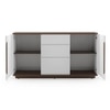 Baltoro Engineered Wood Sideboard in White Finish