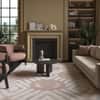 Jaipur Rugs Soft Modern Geometric Wool 5x8 Feet Classic Gray & Bijou Blue Dhurrie Carpet