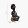 VEDAS Polyresin  Figurine in Grey Colour