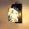 Devansh Solid Wood Electric Wall Light in Brown Colour with Multi Shade Count of 1 Light