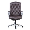 Adiko Classic Executive Revolving Office Chair In Brown