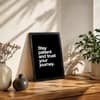 The Castle Decor Stay Patient Trust Your Journey Wall Art 8x12 Inch