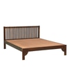 Zenwood King Size Bed Without Storage in Provencial Teak Finish