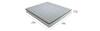 Pixel Cooling Copper Gel Memory  High Resilience (HR) Foam Mattress (78 x 30 in, 7 Inches)