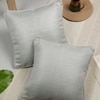 Set Of 2 Jacquard Square Cushion Covers