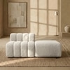 Chiccomfort Wood 2 Seater With Upholstery Non Storage Sofa In White Colour