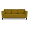 Lewis Sofa Set (Colour : Olive Green, Cushion : Hard, Seater : 3+1+1)