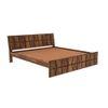 Antilles Solid Wood King Size Non Storage Bed In Brown Finish
