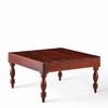 Sydney Sheesham Wood Contemporary Square Coffee Table In Honey Finish
