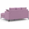 Casella 2 Seater Sectional Sofa with Left Chaise Lounge Mauve