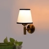 Devansh Metal Electric Wall Light in Gold Colour with Multi Shade Count of 1 Light