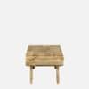 Herman Solid Wood Coffee Table in Natural Finish by Bohemiana