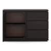 Vector Solid Wood Sideboard in American Walnut Finish