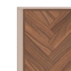 Nina 12 Pairs Solid Wood Shoe Cabinet In Amber Walnut Finish