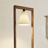 Gabrielle Beige Jute Floor Lamp with Beige Jute Base