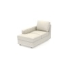 Apollo Sofa (Colour : Pearl, Cushion : Hard, Back Type : Regular, Seating Capacity : Left Aligned 3 Seater + Left Aligned Chaise)