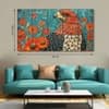 The Castle Decor Bird Wall Painting Wooden Framed 27x48 Inch (Style 1)