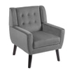 Derel Accent Chair in Grey Colour