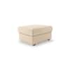 Apollo High Back Ottoman Fabric Sofa in Birch Beige Colour