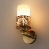 Eliante Modern Wall Lights Mild Steel & Glass Material Gold & White Finish