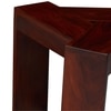 Ikiriya Sheesham Wood Contemporary Side Table in Honey Finish