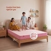 Kurlon Dual Plus Mattress Soft Firm Dual Side Natural Fabric Double 72x48x8 Inch