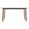 Augusta 6 Seater Dining Table In Dark Walnut Finish