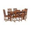 Kafano 6 Seater Dining Set With Rajastani Iron Jali