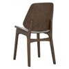 Scandinavian Erza Dining Chair Cocoa Finish