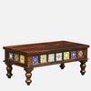 Sheesham Wood Large Coffee Table In Provincial Teak Finish