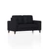 Verona Premium 2 Seater Fabric Sofa in Deep blue velvet Colour