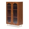 Stellar Multipurpose Storage Cabinet (Tall Size, Teak Brown)